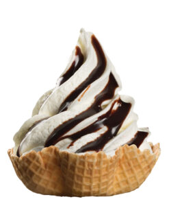 Wafeltopper-chocoladesaus